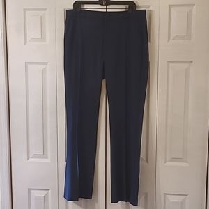 Banana Republic pants, 12 long, navy, boot cut, Logan style, washable wool